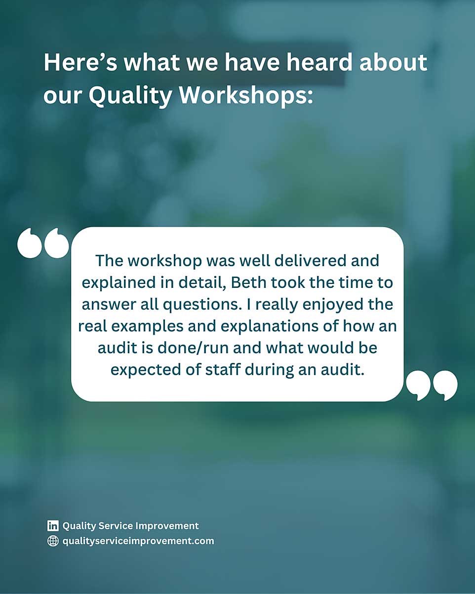 aerial view looking down on desk with range of desktop tools laid out, they include laptop, post its, tablet, coffee cup, reading glasses, printed report